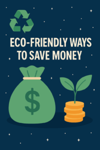 Eco-Friendly Ways To Save Money