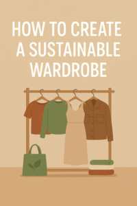 How To Create A Sustainable Wardrobe