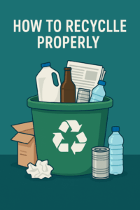 How To Recycle Properly A Comprehensive Guide