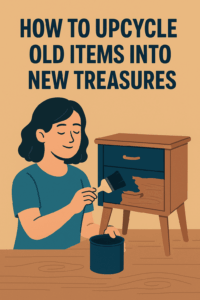 How To Upcycle Old Items Into New Treasures