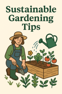 Sustainable Gardening Tips A Beginner's Guide